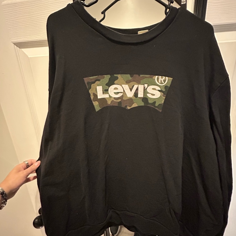 Levi's Black Standard Sweatshirt